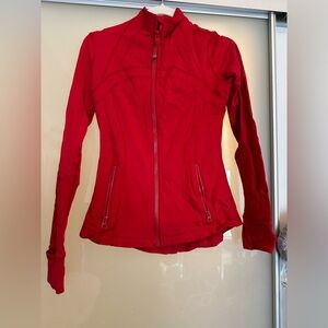 Lululemon Red Define Jacket
